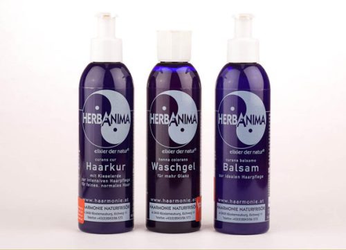 Haarmonie Waschgel, Balsam & Haarkur